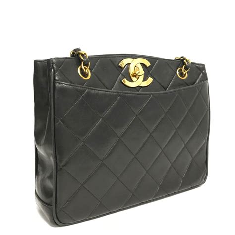 chanel quilted lambskin large tote bag price|Chanel lambskin medium flap bag.